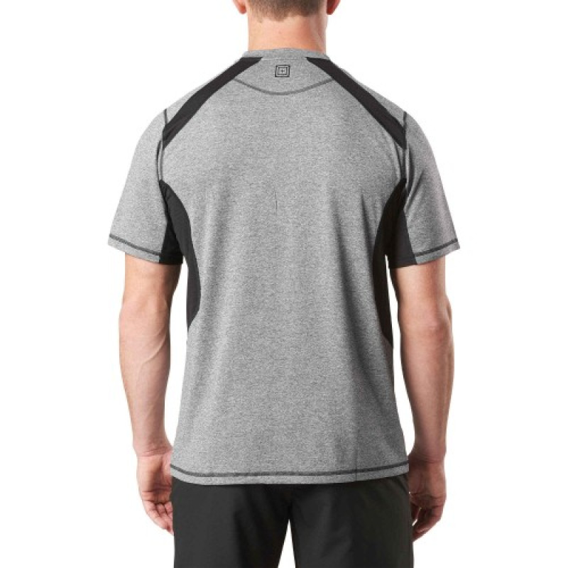 Футболка тактическая потоотводящая 5.11 RECON® Exert Performance Top, Charcoal
