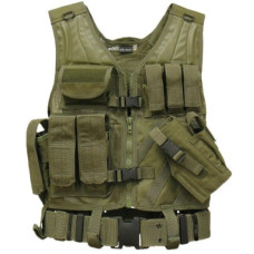 Жилет разгрузочный USMC с ремнем, Olive