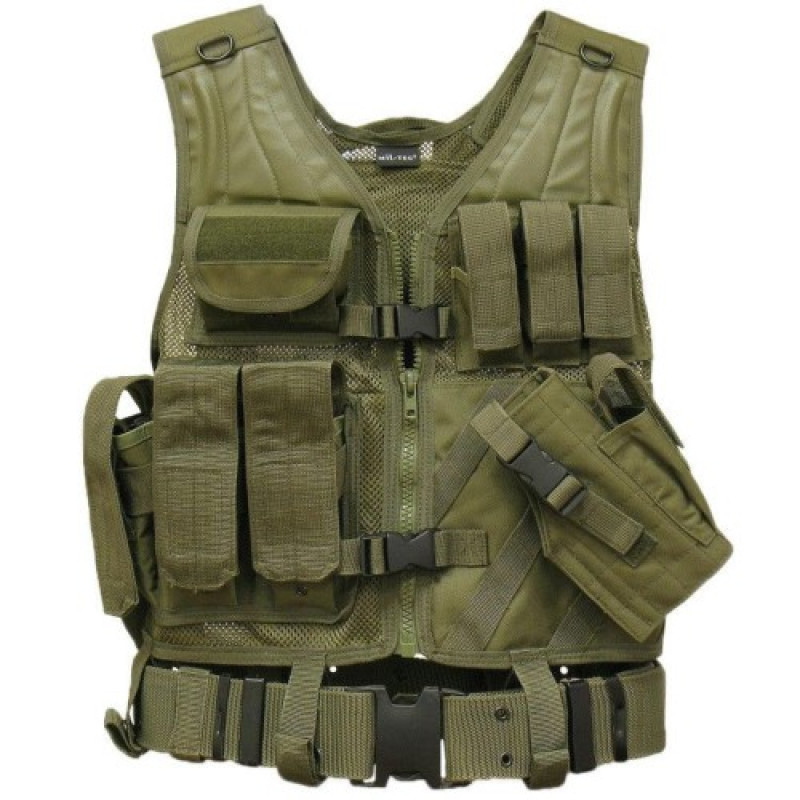 Жилет разгрузочный USMC с ремнем, Olive