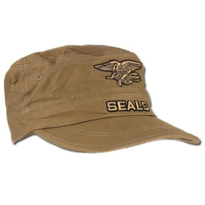 Кепка военная с эмблемой спецназа ВМС США SEALS, Khaki