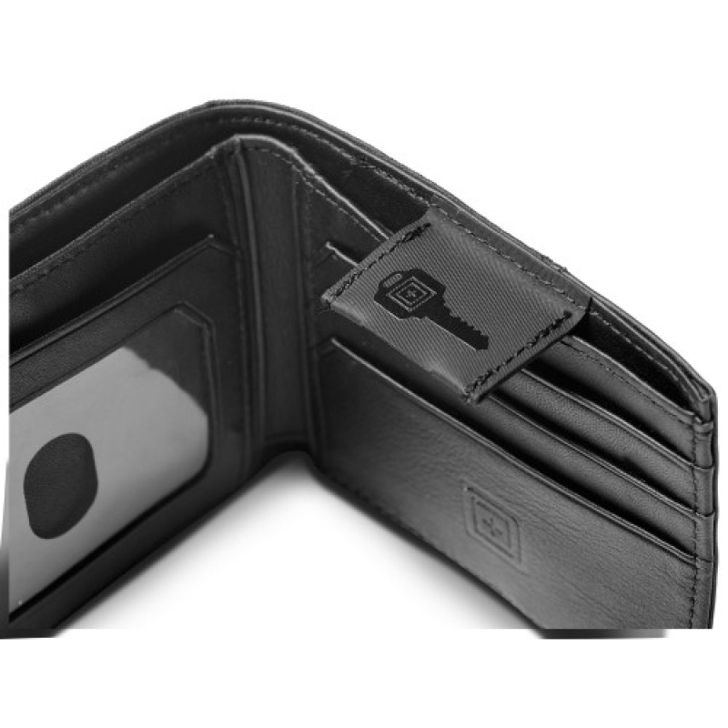 Кошелек 5.11 Tactical Phantom Leather Bifold Wallet Black