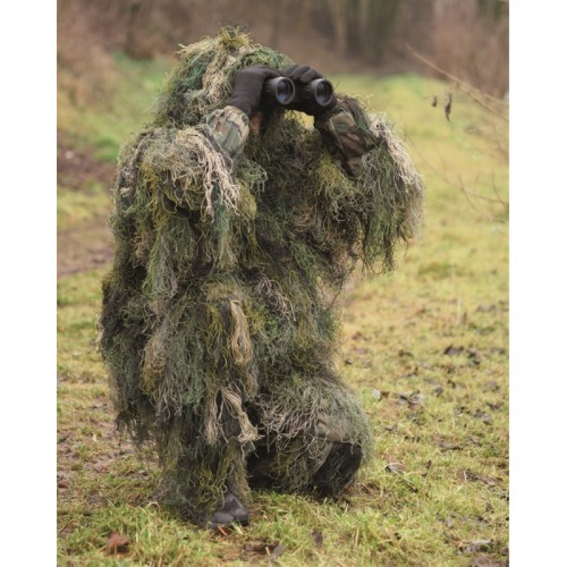 Костюм маскировочный GHILLIE CAMO SYSTEMS (нитки), Woodland