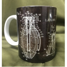 Кружка керамическая Grenade