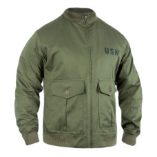 Куртка-бомбер USN-37J1 Pilot Jacket, Olive Drab