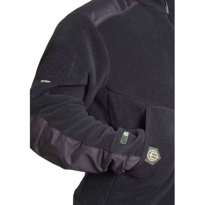 Куртка-худі польова тренувальна FRWJ-Polartec (Frogman Range Workout Jacket Polartec 200), Combat Black