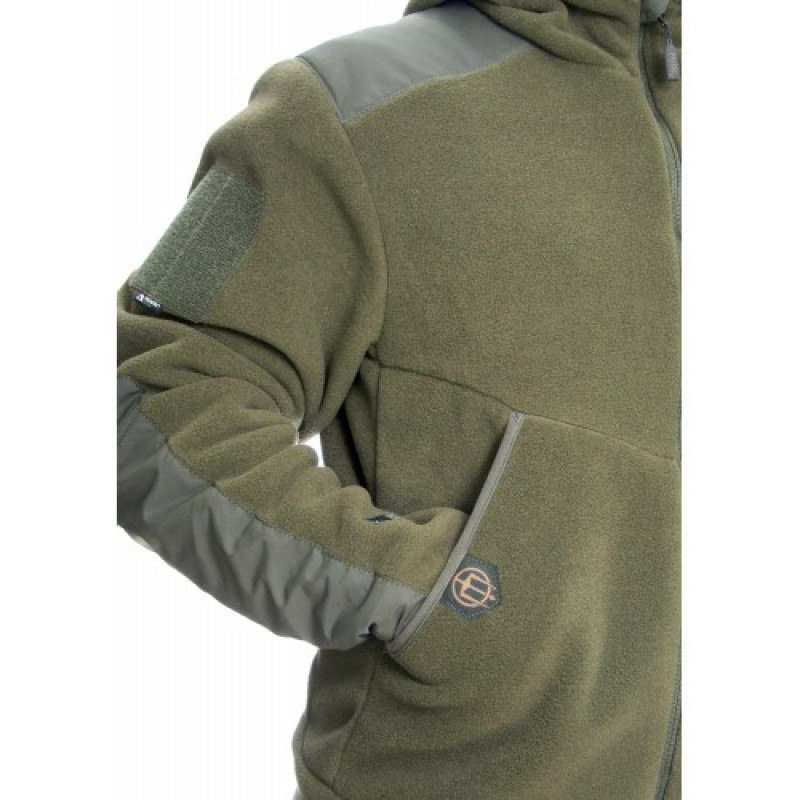 Куртка-худі польова тренувальна FRWJ-Polartec (Frogman Range Workout Jacket Polartec 200), Olive Drab