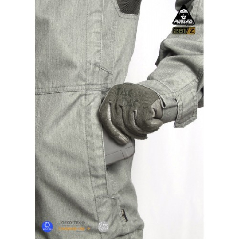 Куртка-китель польова PCJ-EXT (Punisher Combat Jacket Extens Stone t) -TWILL EXTENS