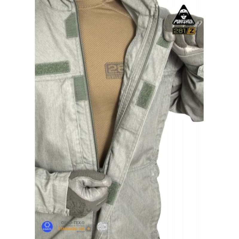 Куртка-китель польова PCJ-EXT (Punisher Combat Jacket Extens Stone t) -TWILL EXTENS