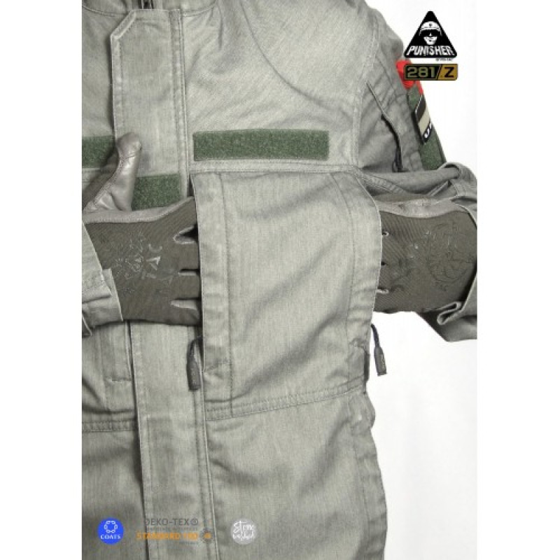 Куртка-китель польова PCJ-EXT (Punisher Combat Jacket Extens Stone t) -TWILL EXTENS