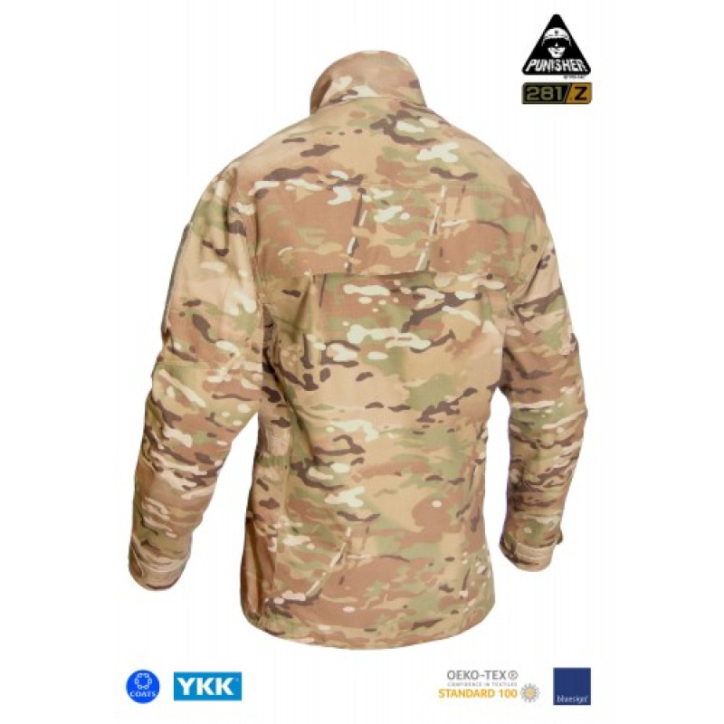 Куртка-китель полевая PCJ- LW (Punisher Combat Jacket-Light Weight) - Prof-It-On, MTP/MCU camo