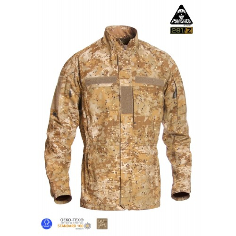 Куртка-китель польова PCJ-LW (Punisher Combat Jacket-Light Weight) - Prof-It-On, Камуфляж Жаба Степова