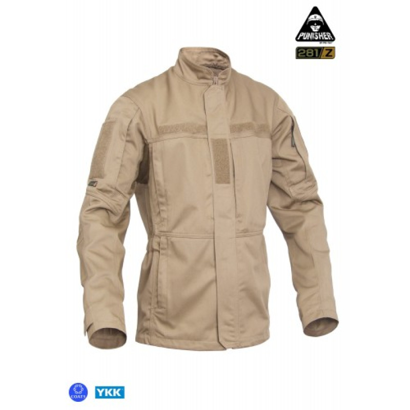 Куртка-кітель польова PCJ - FR-Pro (Punisher Combat Jacket -FR-Pro) - Defender M, Coyote Brown