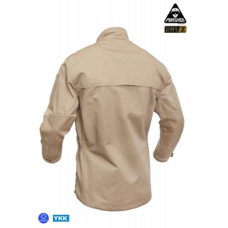 Куртка-кітель польова PCJ - FR-Pro (Punisher Combat Jacket -FR-Pro) - Defender M, Coyote Brown