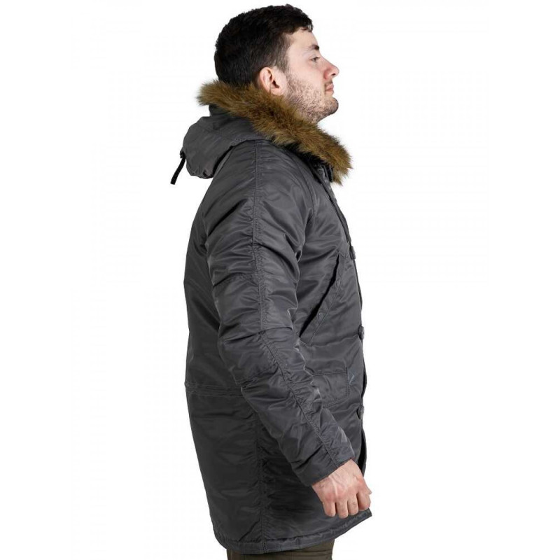 Куртка Аляска Slim Fit N-3B Gray