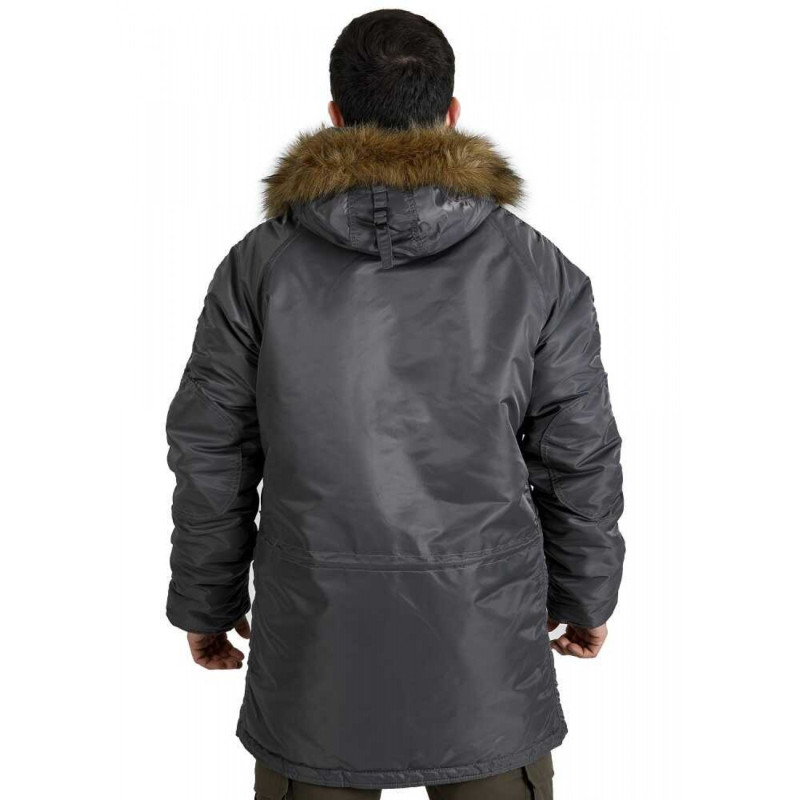 Куртка Аляска Slim Fit N-3B Gray