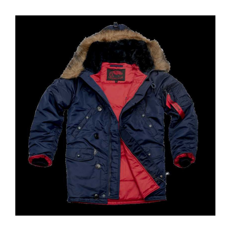 Куртка Аляска Slim Fit N-3B Navy