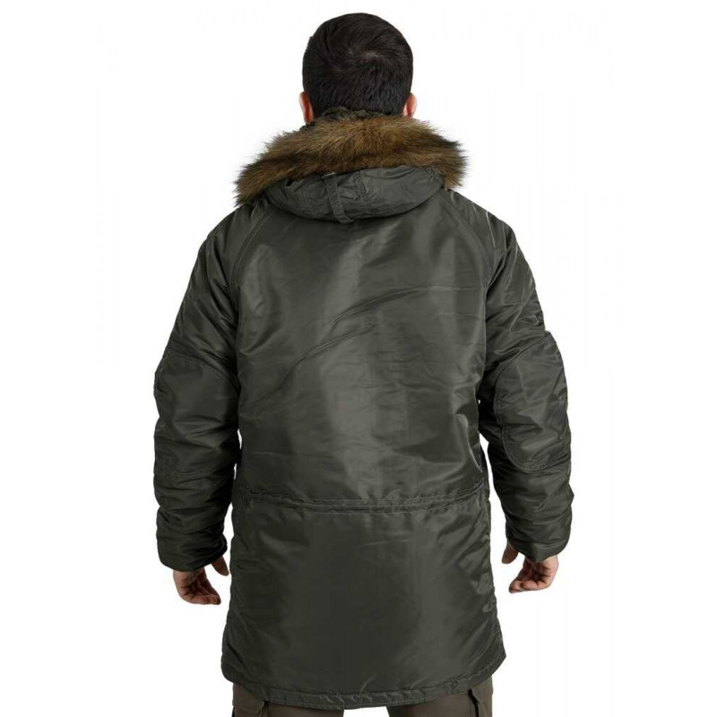 Куртка Аляска Slim Fit N-3B Olive