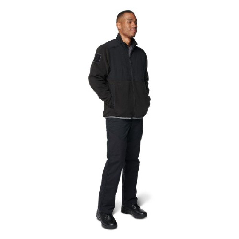 Куртка флісова 5.11 Apollo Tech Fleece Jacket, Black