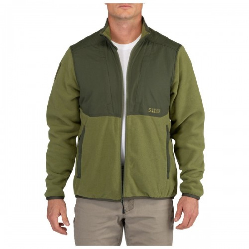 Куртка флісова 5.11 Apollo Tech Fleece Jacket, Fatigue