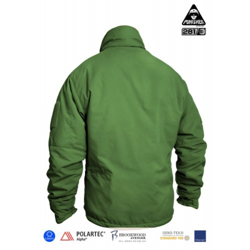 Куртка польова демісезонна PCWPJ-Alpha (Punisher Combat Winter Patrol Jacket Polartec Alpha), Olive Drab
