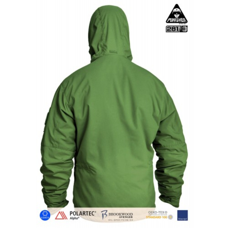 Куртка польова демісезонна PCWPJ-Alpha (Punisher Combat Winter Patrol Jacket Polartec Alpha), Olive Drab