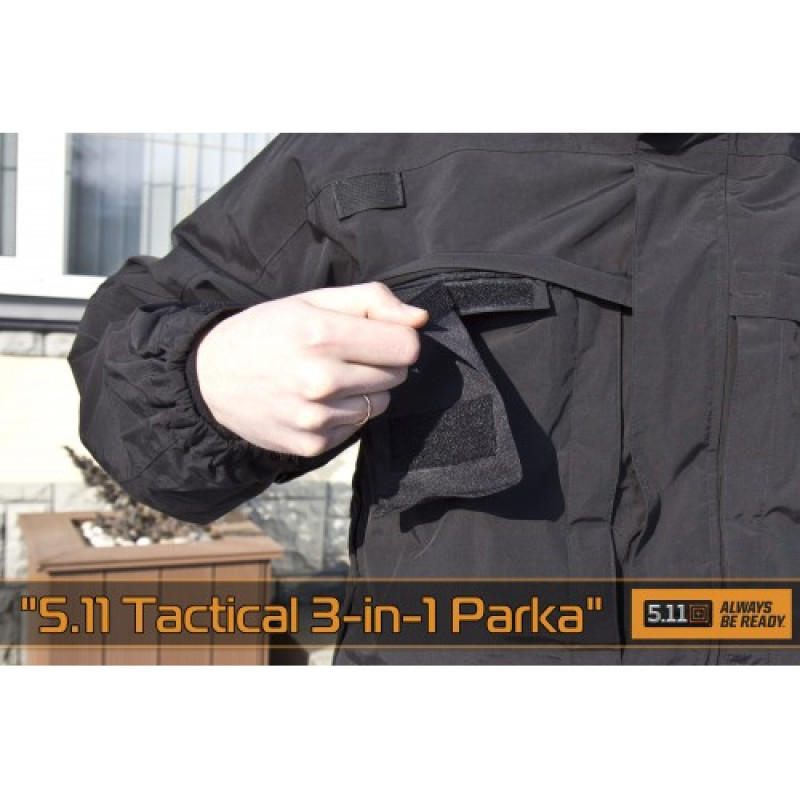 Куртка тактическая демисезонная 5.11 Tactical 3-in-1 Parka, Black