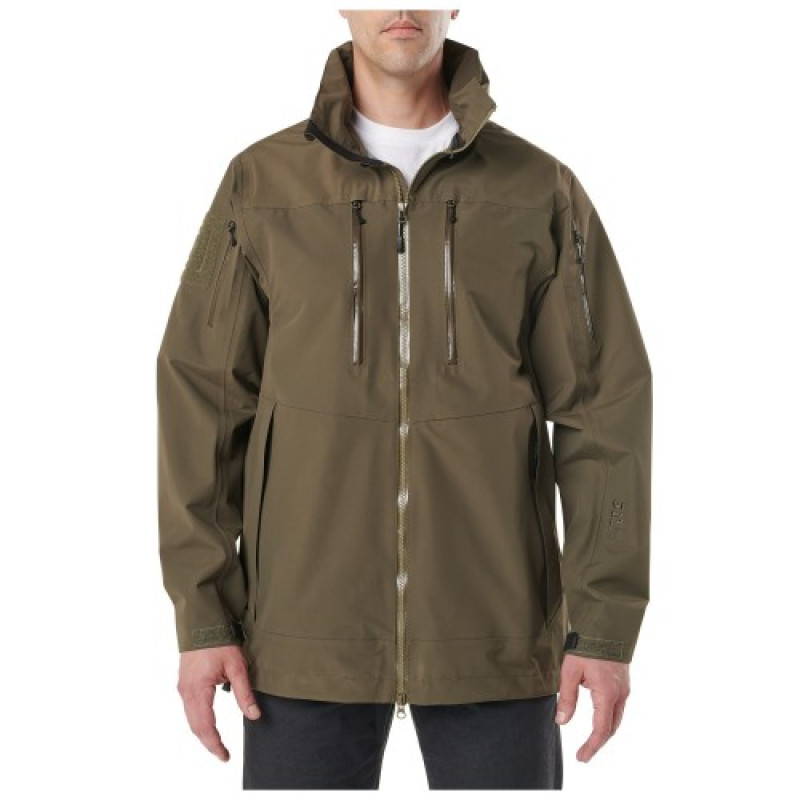 Куртка тактична вологозахисна 5.11 Approach Jacket, Tundra