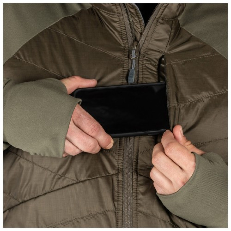 Куртка утеплённая 5.11 Peninsula Insulator Hybrid Jacket Tundra