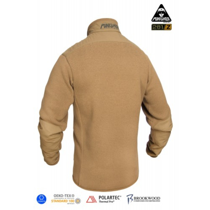 Куртка утепляющая зимняя PCWJ-Thermal Pro (Punisher Combat Warmer Jacket Polartec Thermal Pro), Coyote Brown
