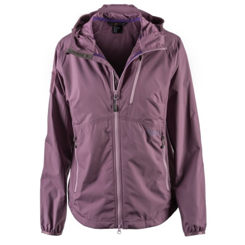Куртка вітрозахисна 5.11 Women's Cascadia Windbreaker Packable Jacket, Plum