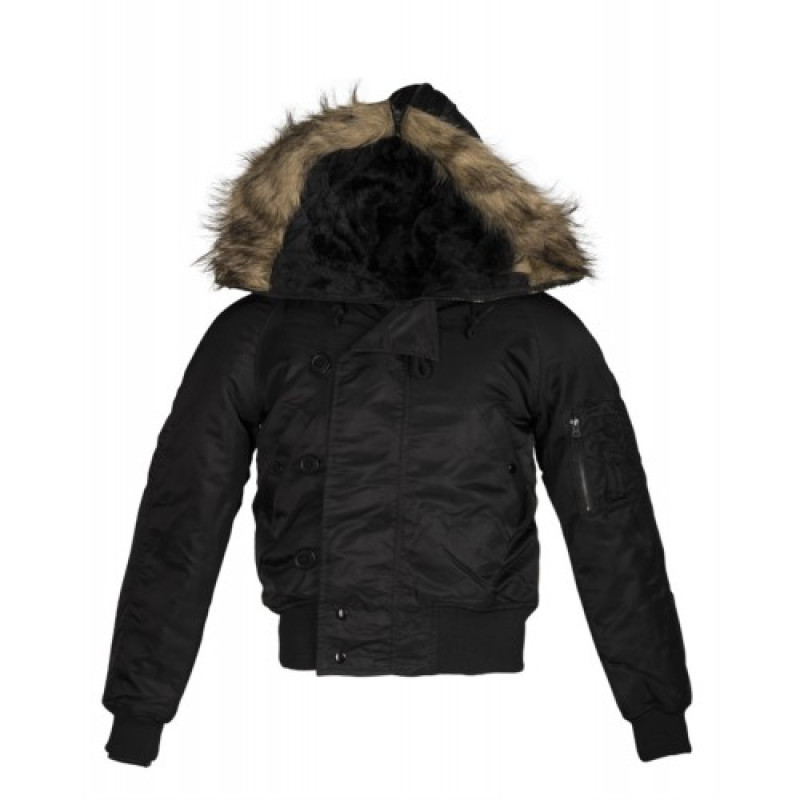 Куртка зимова літна N2B Аляска, Black