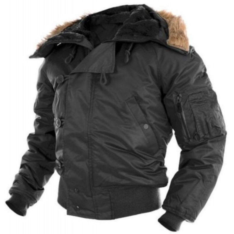 Куртка зимова літна N2B Аляска, Black
