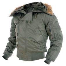 Куртка зимова літна N2B Аляска, Olive