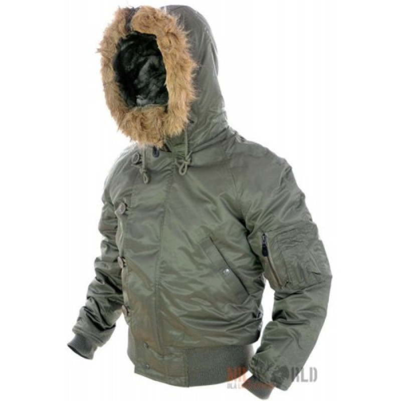 Куртка зимова літна N2B Аляска, Olive