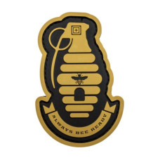 Нашивка 5.11 Tactical Bee Ready Patch, Black