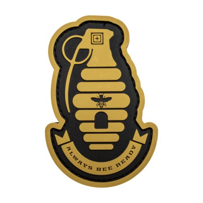 Нашивка 5.11 Tactical Bee Ready Patch, Black