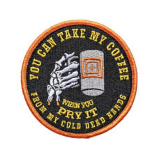 Нашивка 5.11 Tactical Cold Dead Caffeine Patch, Orange