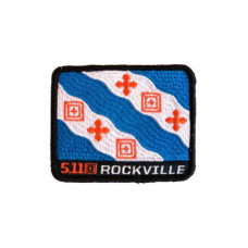 Нашивка 5.11 Tactical Rockville Patch, Blue