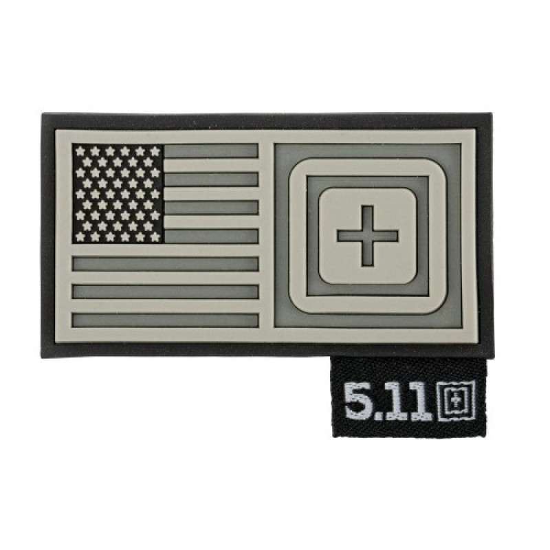 Нашивка 5.11 Tactical Short Stack Patch, Double Tap