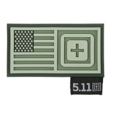 Нашивка 5.11 Tactical Short Stack Patch, Olive