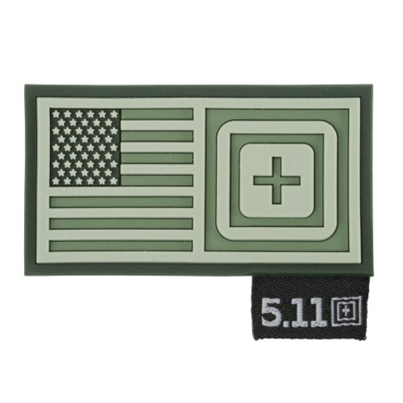 Нашивка 5.11 Tactical Short Stack Patch, Olive