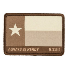 Нашивка 5.11 Tactical Texas Flag Patch Coyote