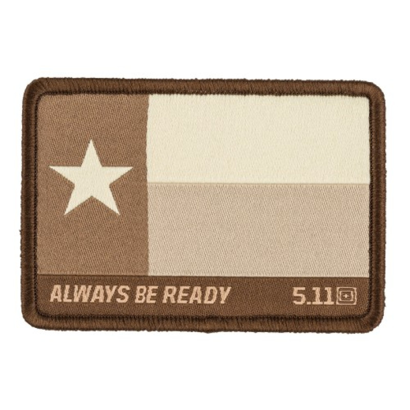 Нашивка 5.11 Tactical Texas Flag Patch Coyote