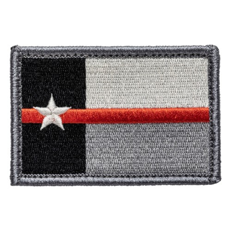Нашивка 5.11 Tactical Texas Flag Thin Red Line Patch