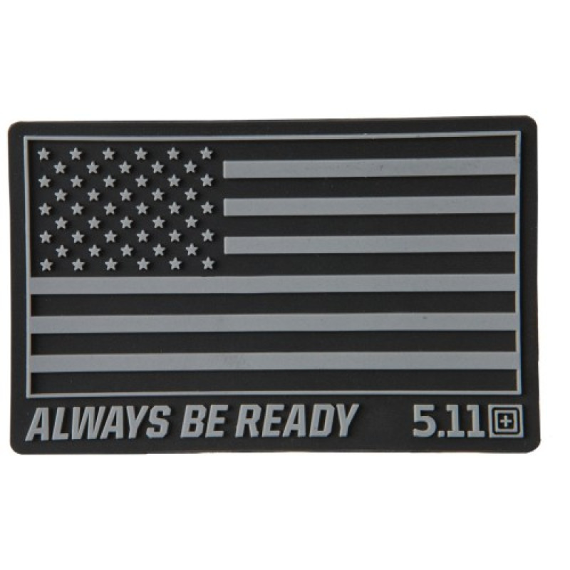 Нашивка 5.11 Tactical USA Patch Black арт. 81024-019