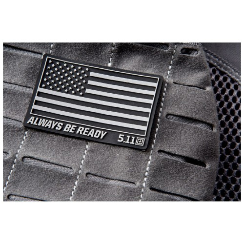 Нашивка 5.11 Tactical USA Patch Black арт. 81024-019