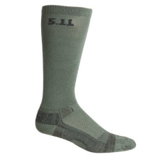 Шкарпетки середньої щільності 5.11 Tactical Level I 9 Sock - Regular Thickness, Foliage