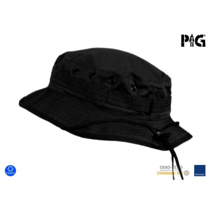 Панама военная полевая MBH (Military Boonie Hat) - Moleskin 2.0, Combat Black
