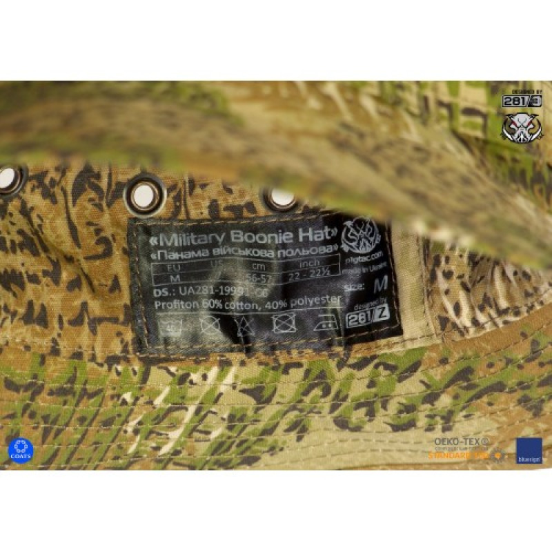 Панама военная полевая MBH (Military Boonie Hat) - Prof-It-On, Varan camo Pat.31143/31140 арт. UA281-M19991VRN