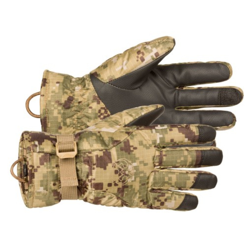 Перчатки полевые зимние N3B ECW Field Gloves АКЦИЯ, SOCOM camo